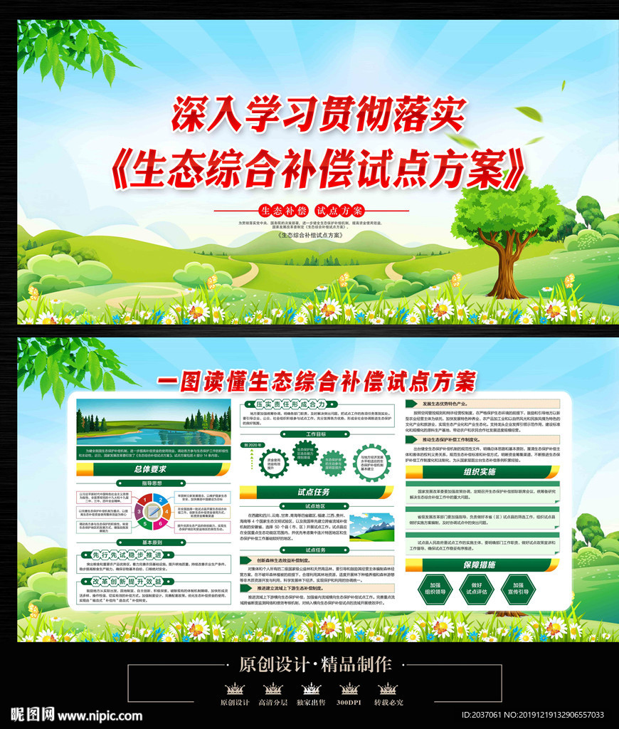 生态综合补偿试点方案