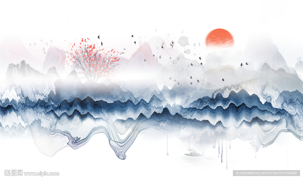 水墨画