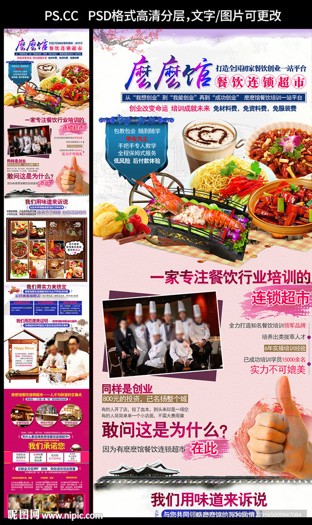 餐饮招商加盟页面