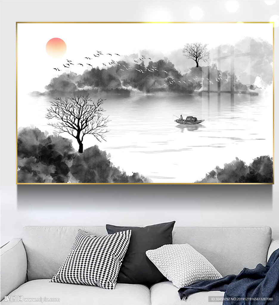 山水装饰画