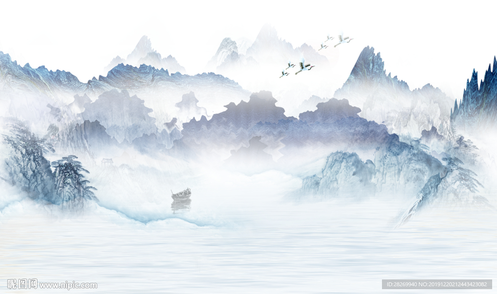 新中式山水