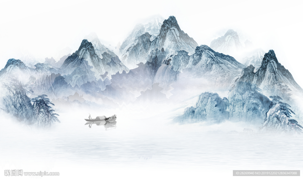 新中式山水