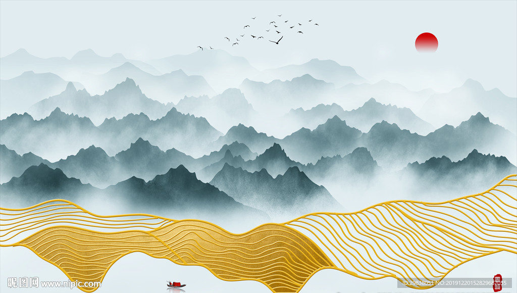 山水画