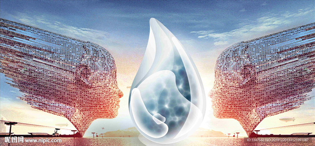 相濡以沫  背景画