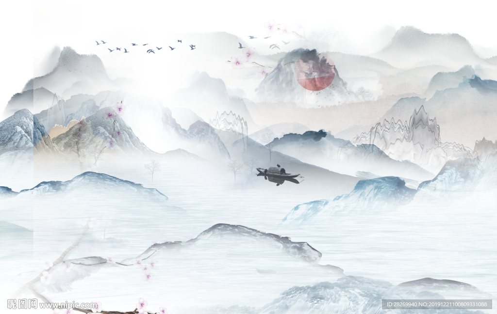 水墨画