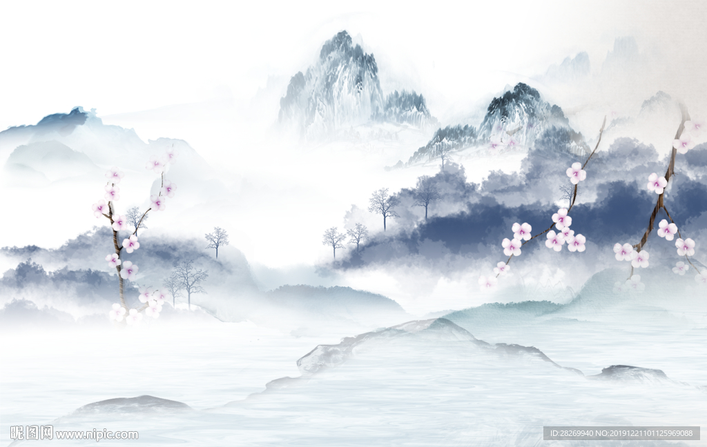 水墨画