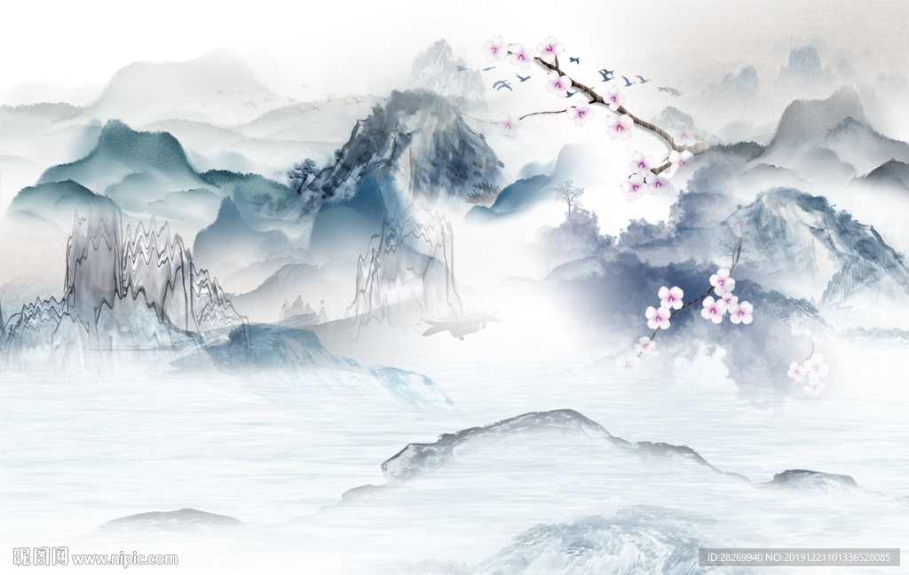 水墨画