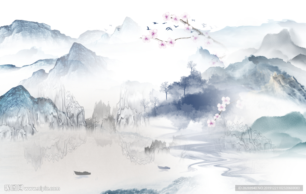 水墨画