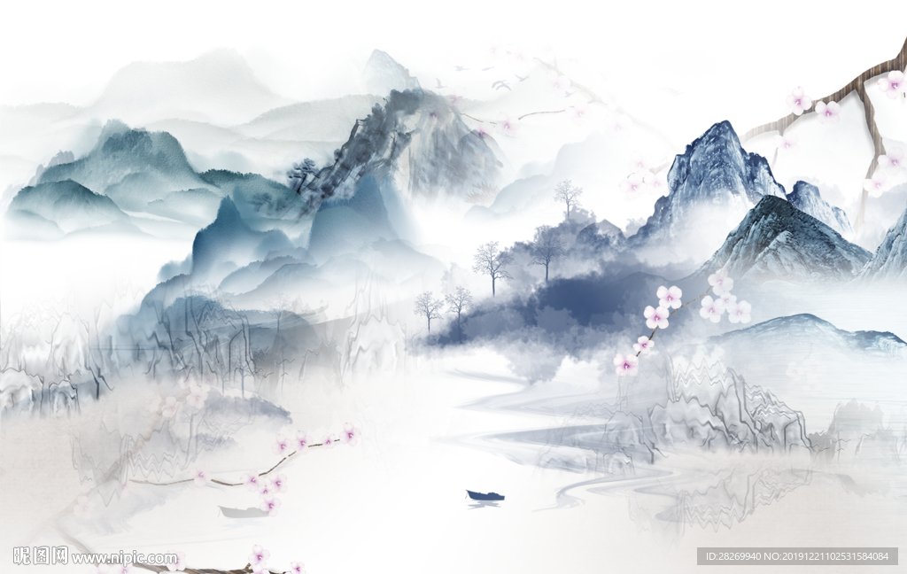 水墨画