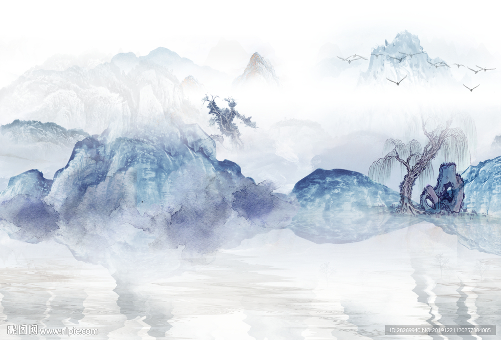 新中式山水