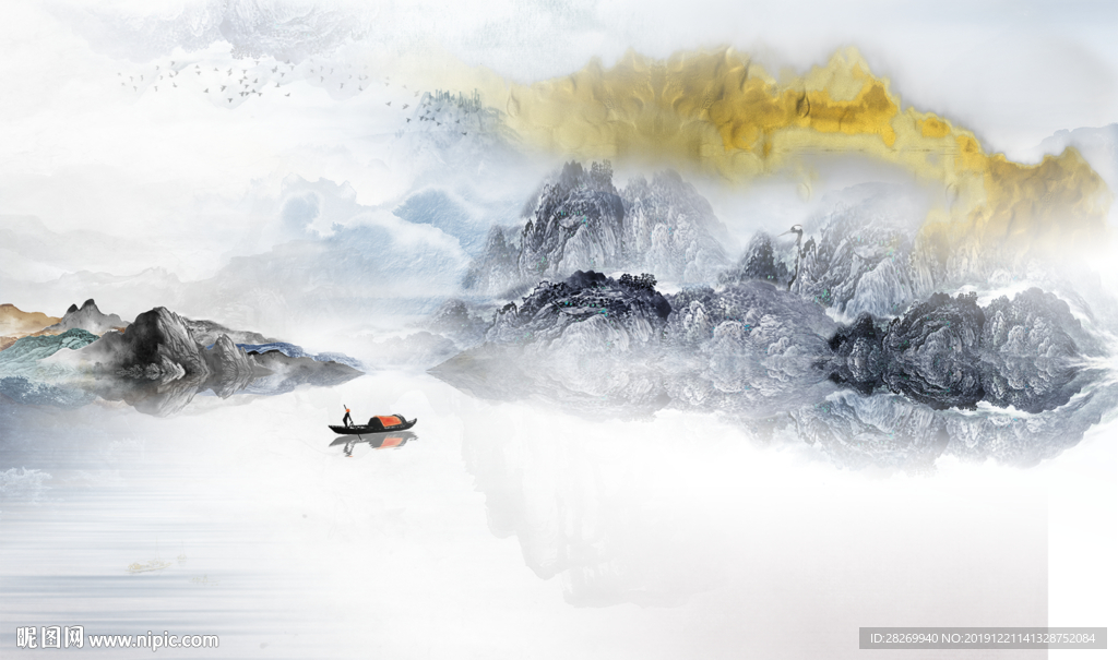 禅意水墨山水