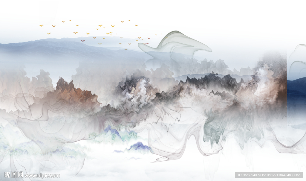 水墨画