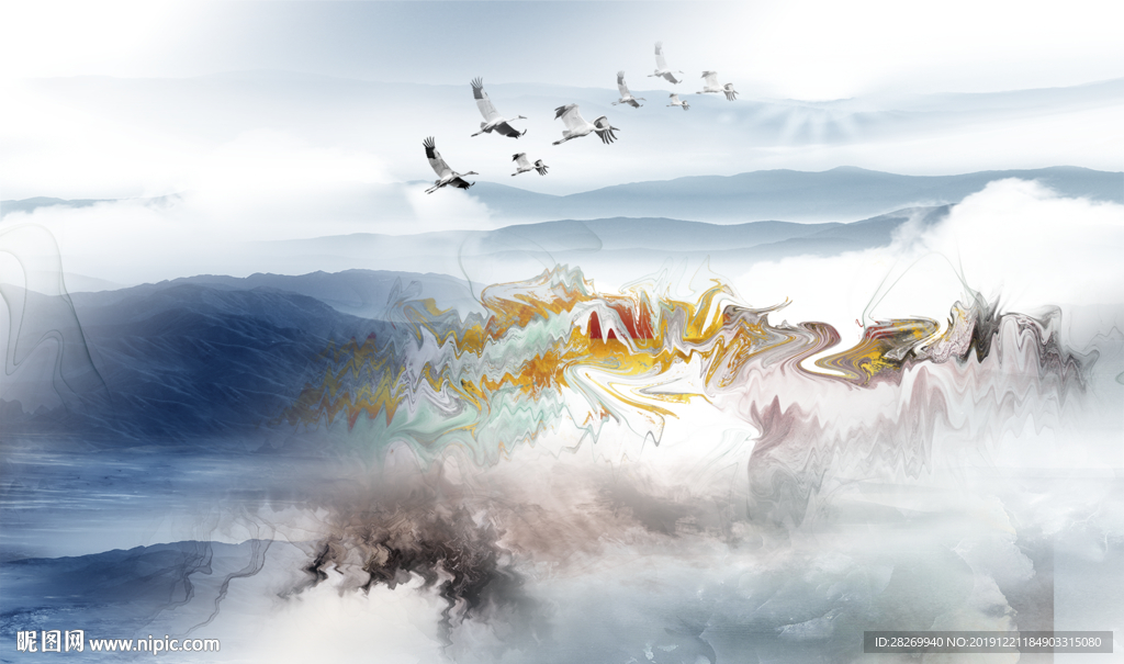 水墨画