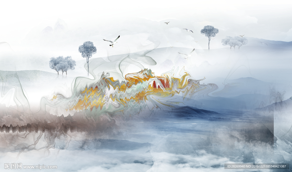 水墨画