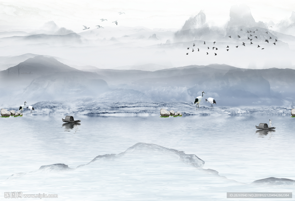 水墨画