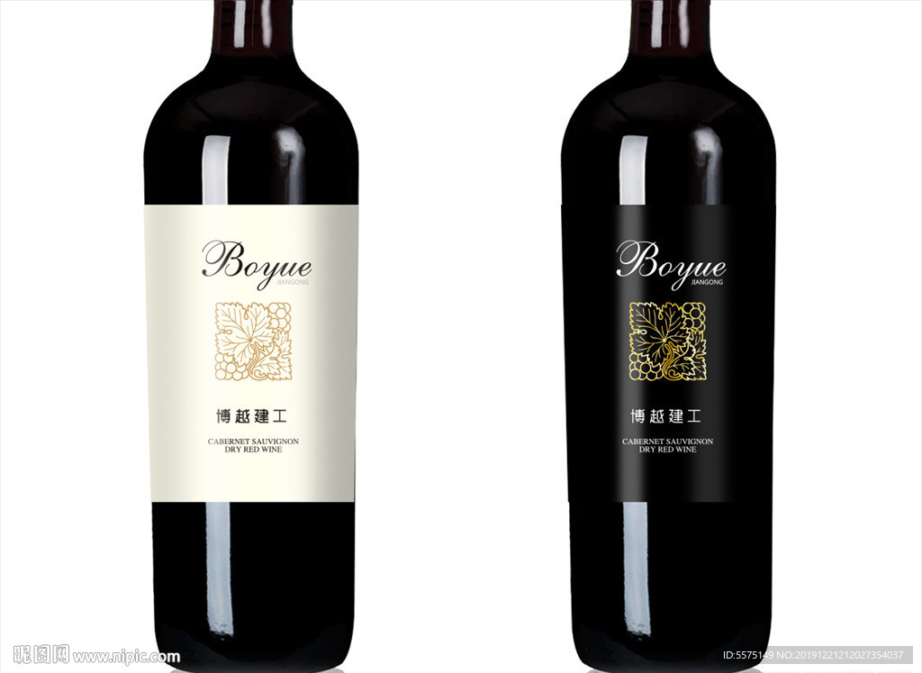 红酒标签  商标 葡萄酒