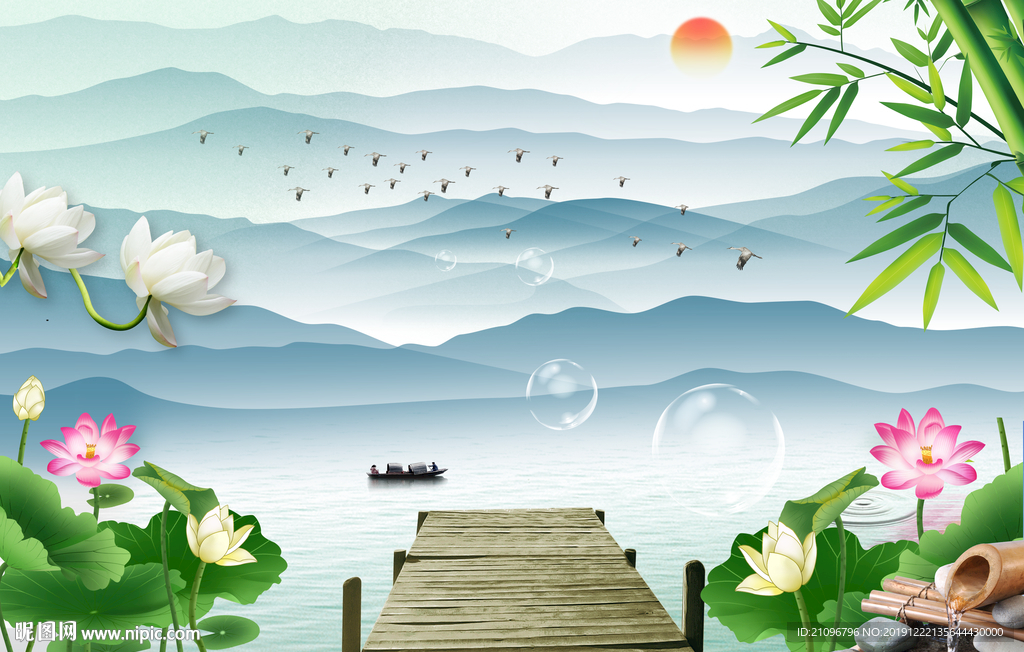 沙发背景墙