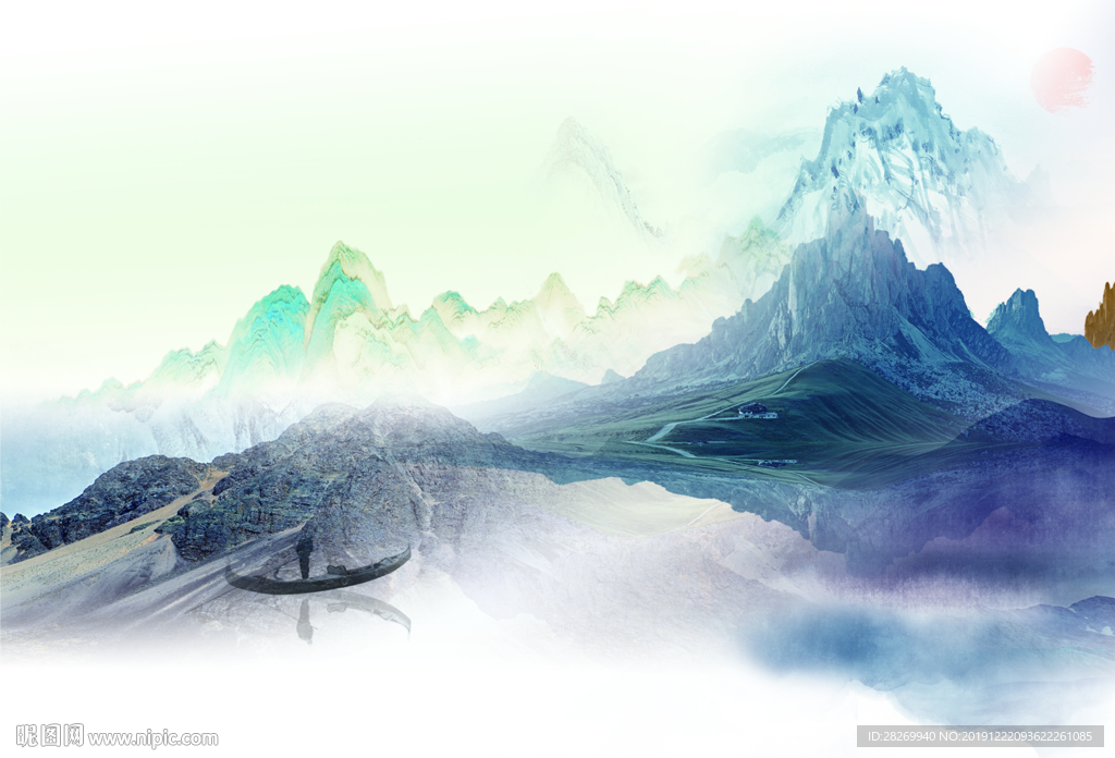 山水画