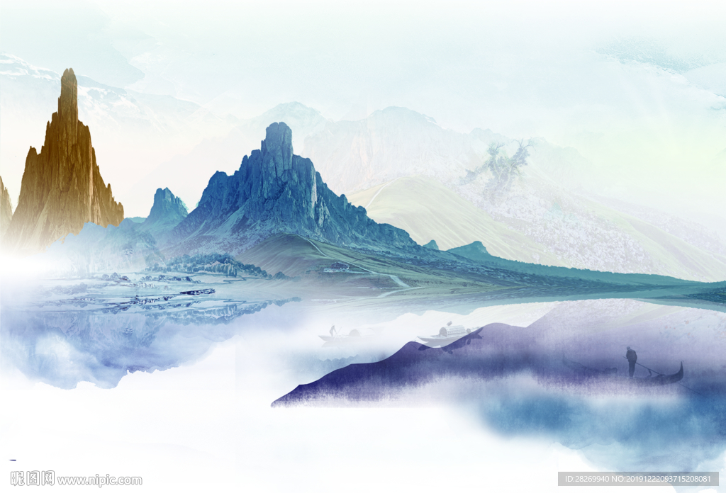 山水画