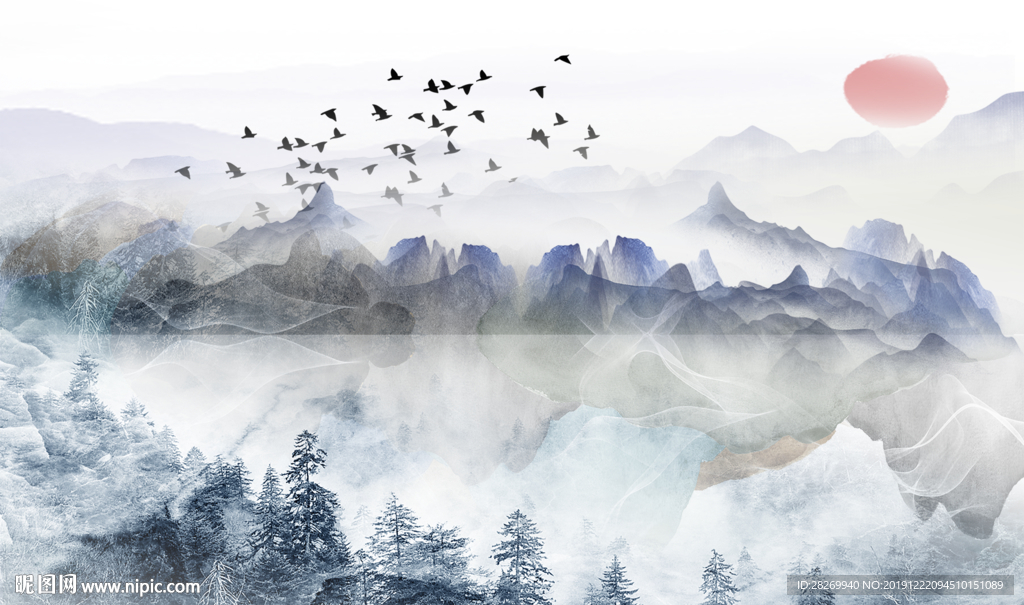 山水画