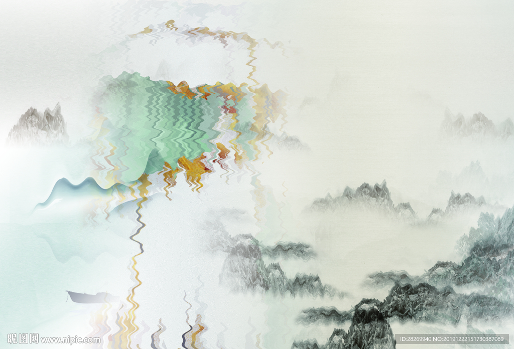 新中式背景
