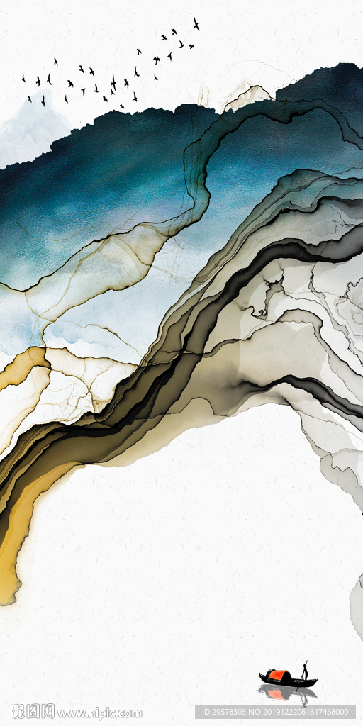 大气晶瓷玄关图 TIF分层