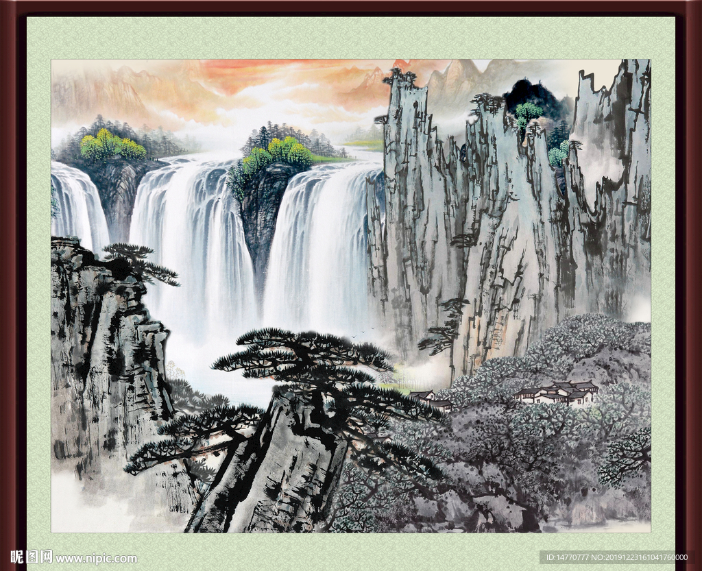 山水画
