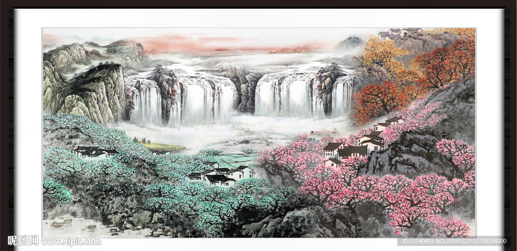 国画山水