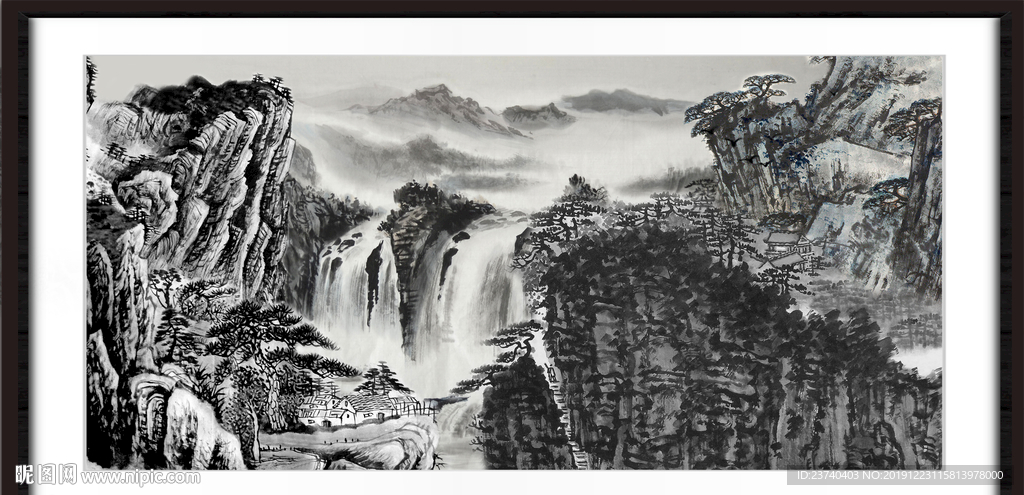 国画山水