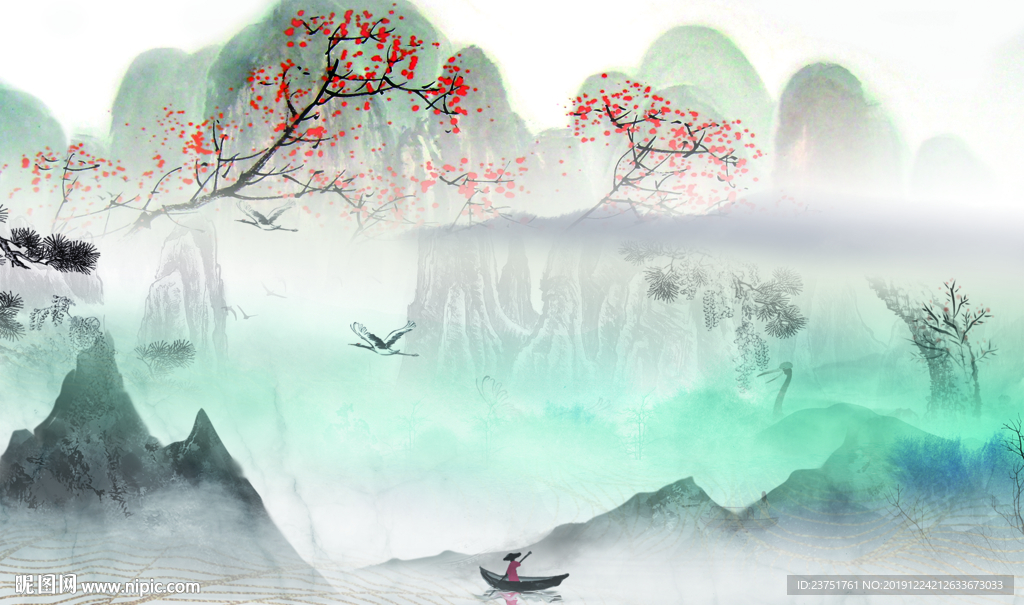 山水画