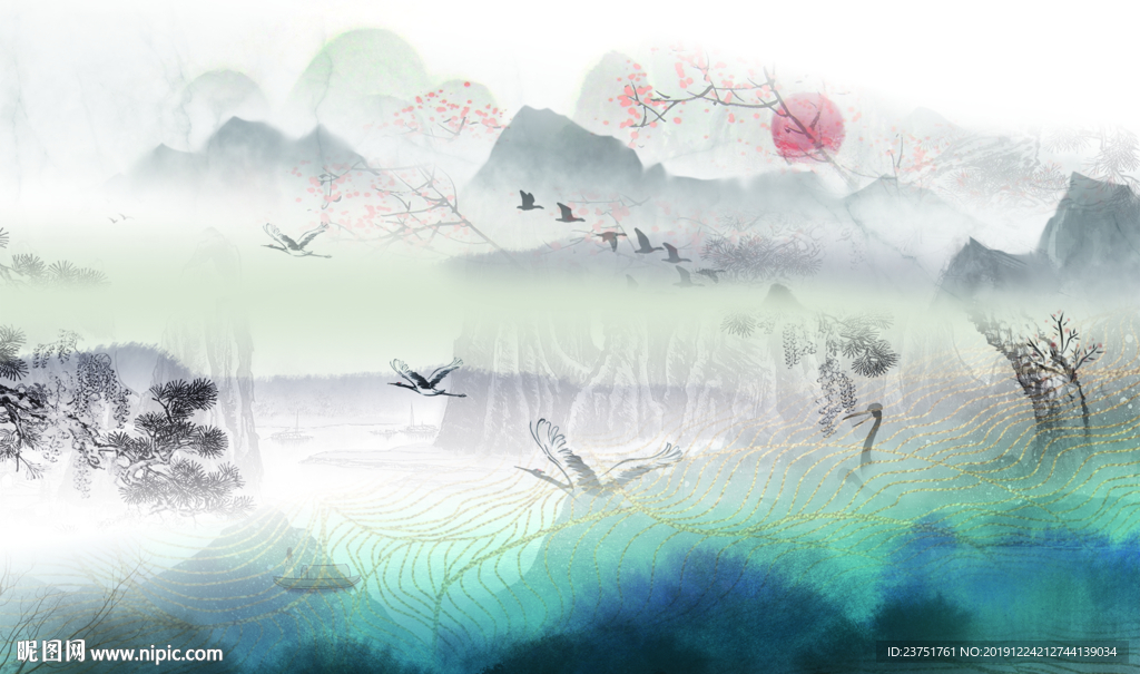 山水画