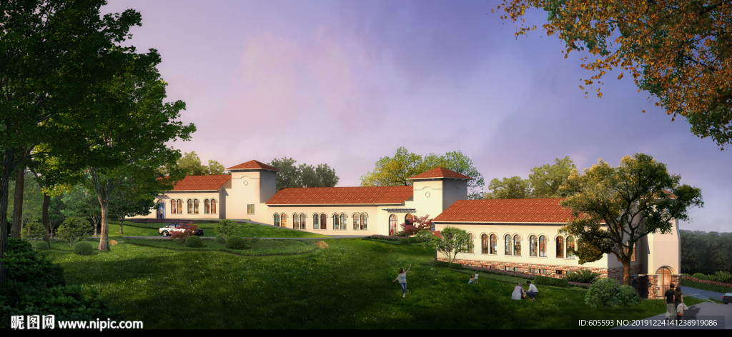 法式庄园效果图