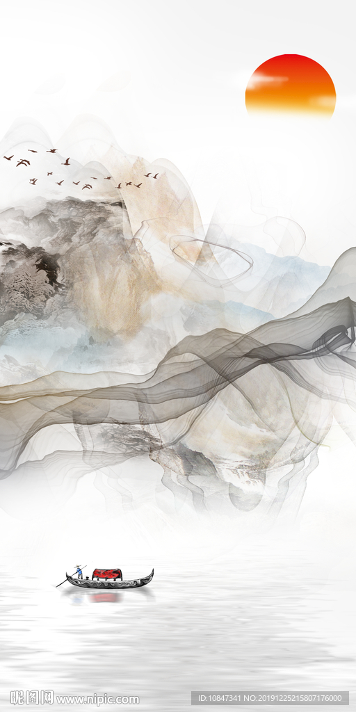 创意背景画 TIF分层