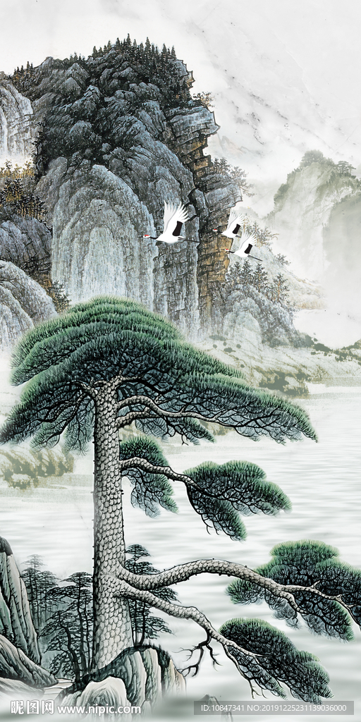 名家新山水风景画 TIF分层