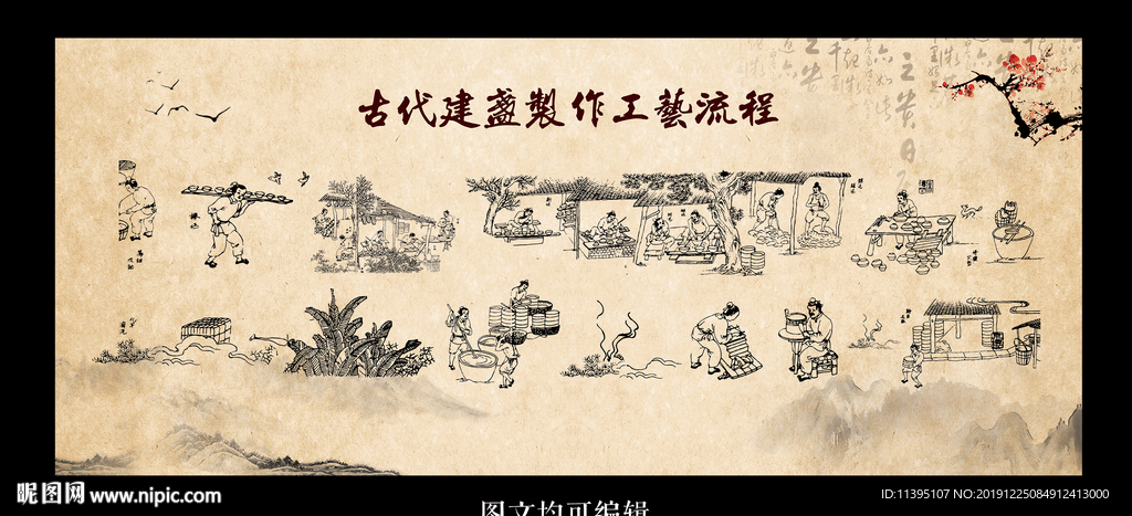 古代建盏制作流程