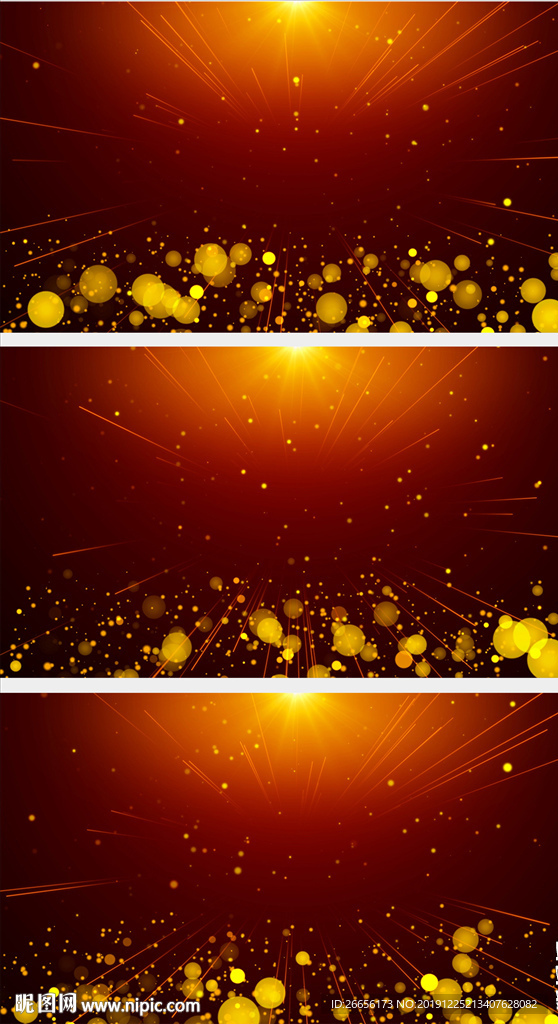 红色粒子LED视频背景