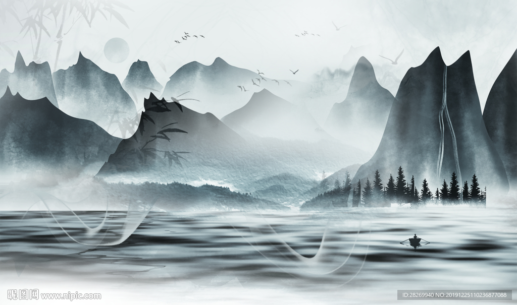 山水画