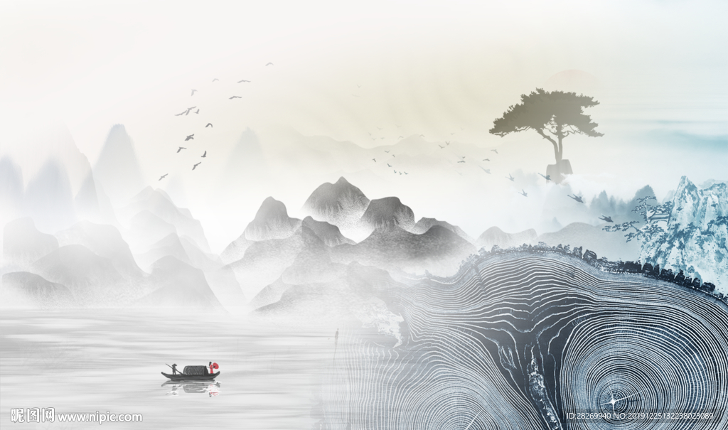 山水画