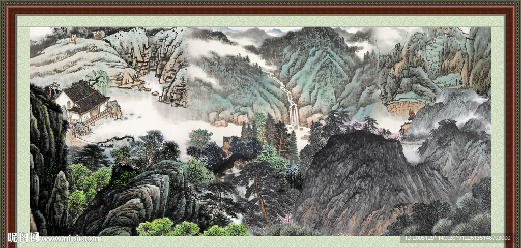 国画山水
