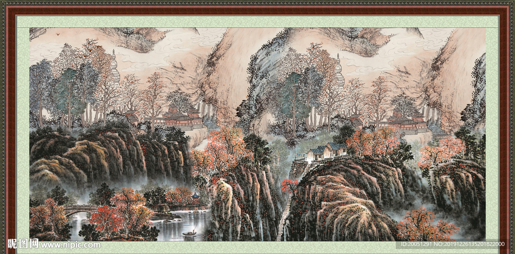 国画山水