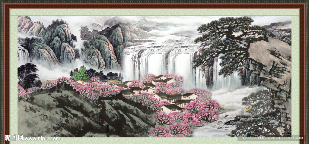 国画中堂画