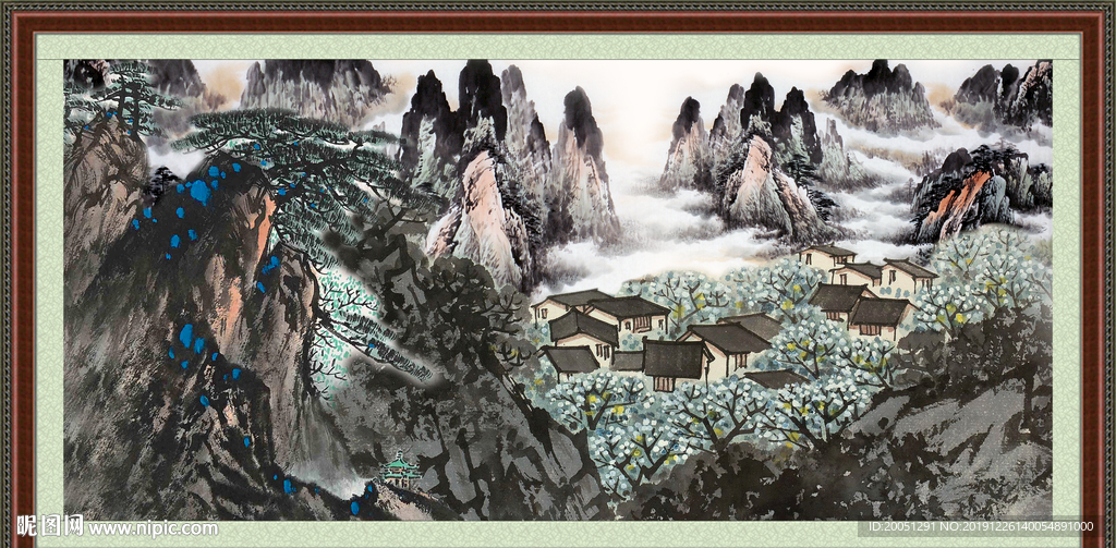 国画山水