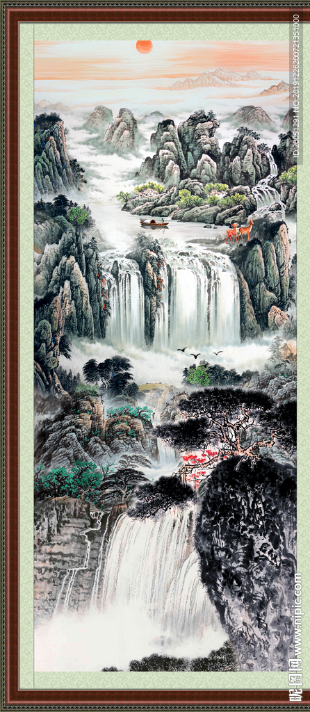 国画山水