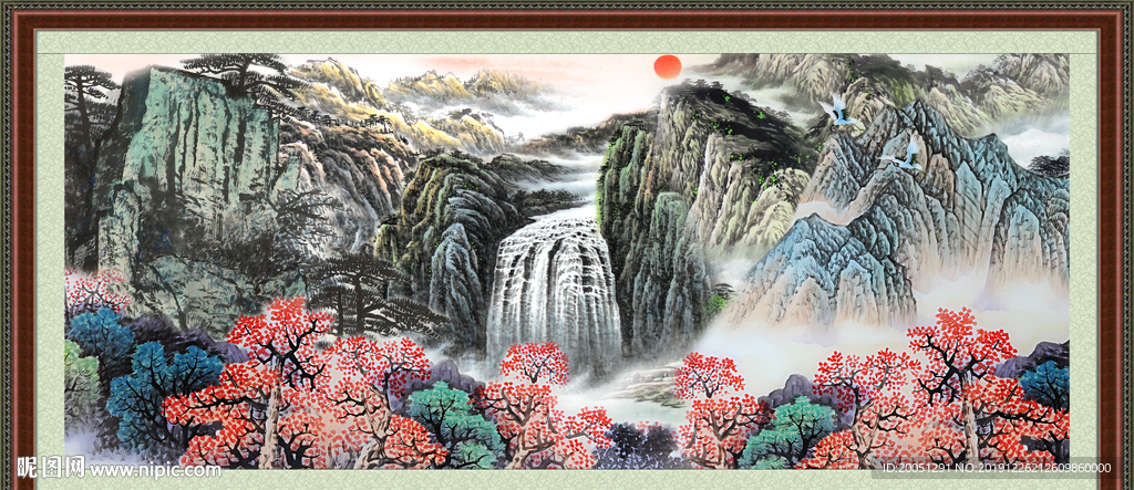 国画山水