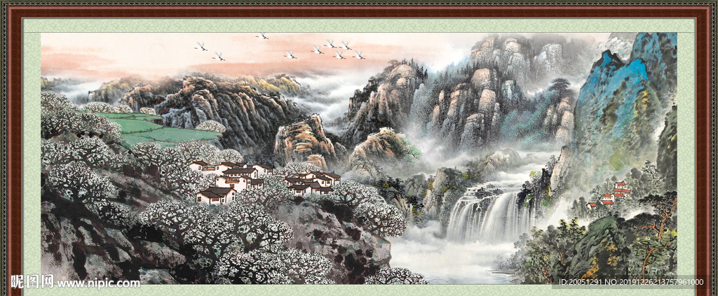 国画山水