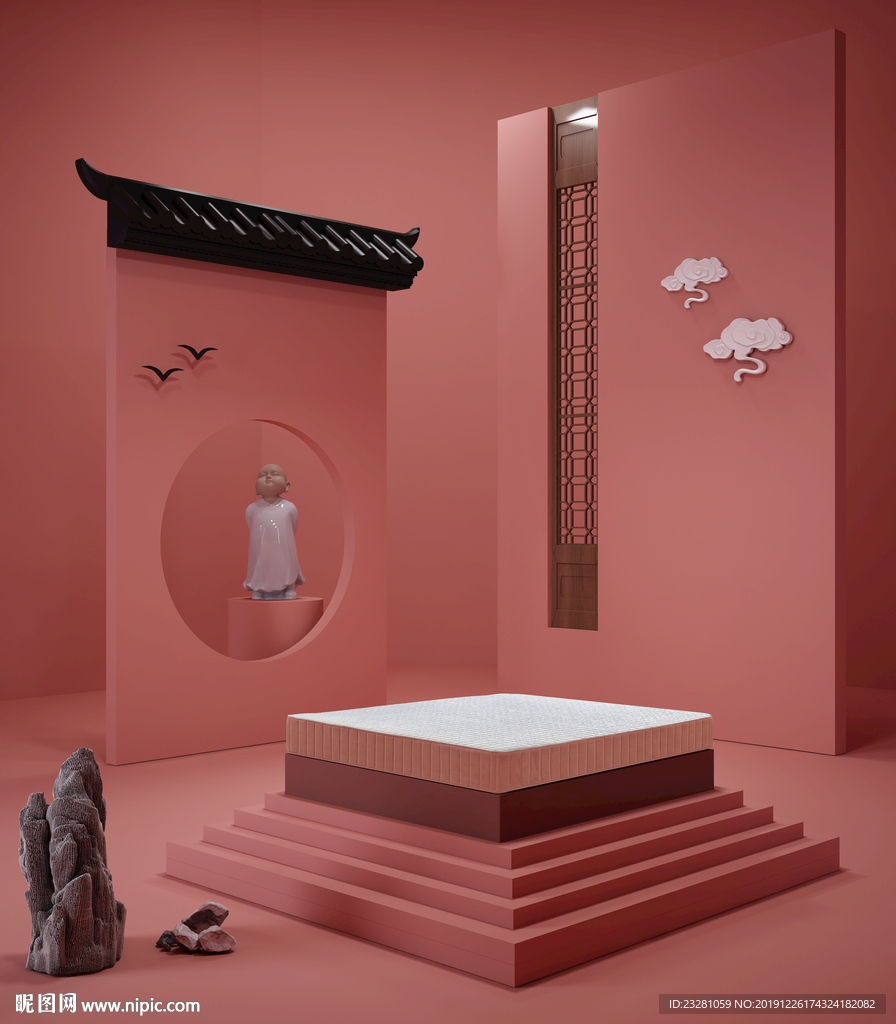 新年 家居促销场景