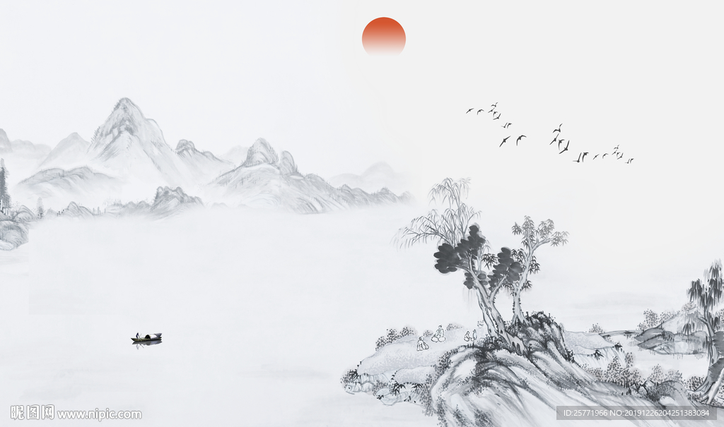 山水画