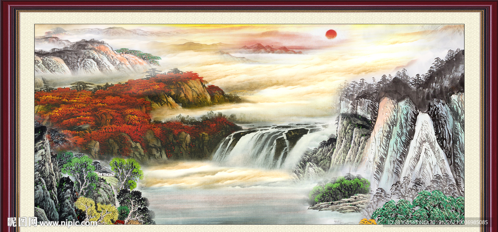 国画山水