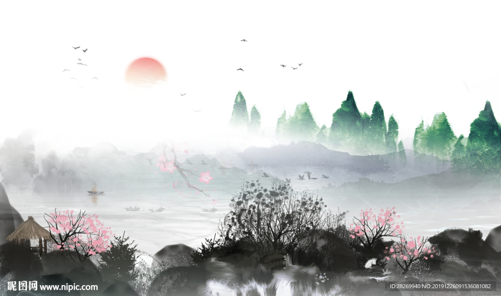 山水