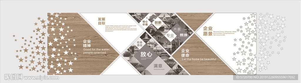 企业文化展板